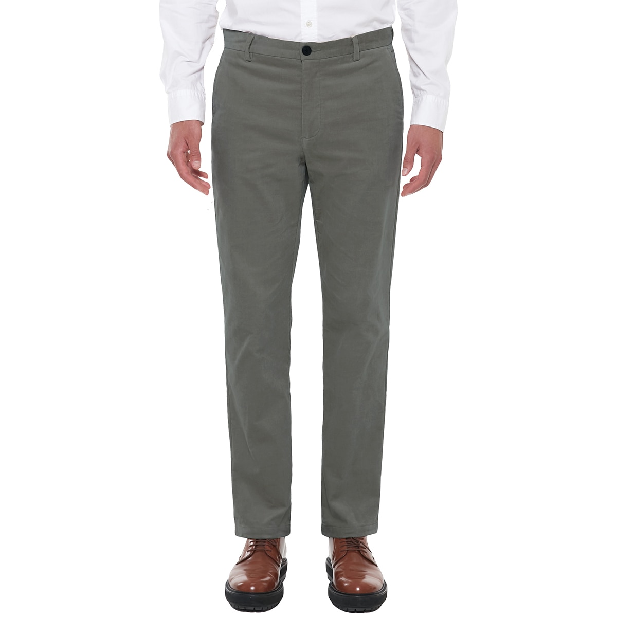 노먼프렌치 남성 코듀로이 바지 - 라이트카키