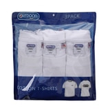 아웃도어프로덕트 베이직 크루넥 티셔츠 3매 - 화이트팩, S