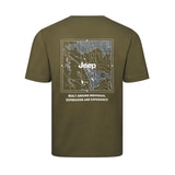 지프 남성 그래픽 반소매 티셔츠