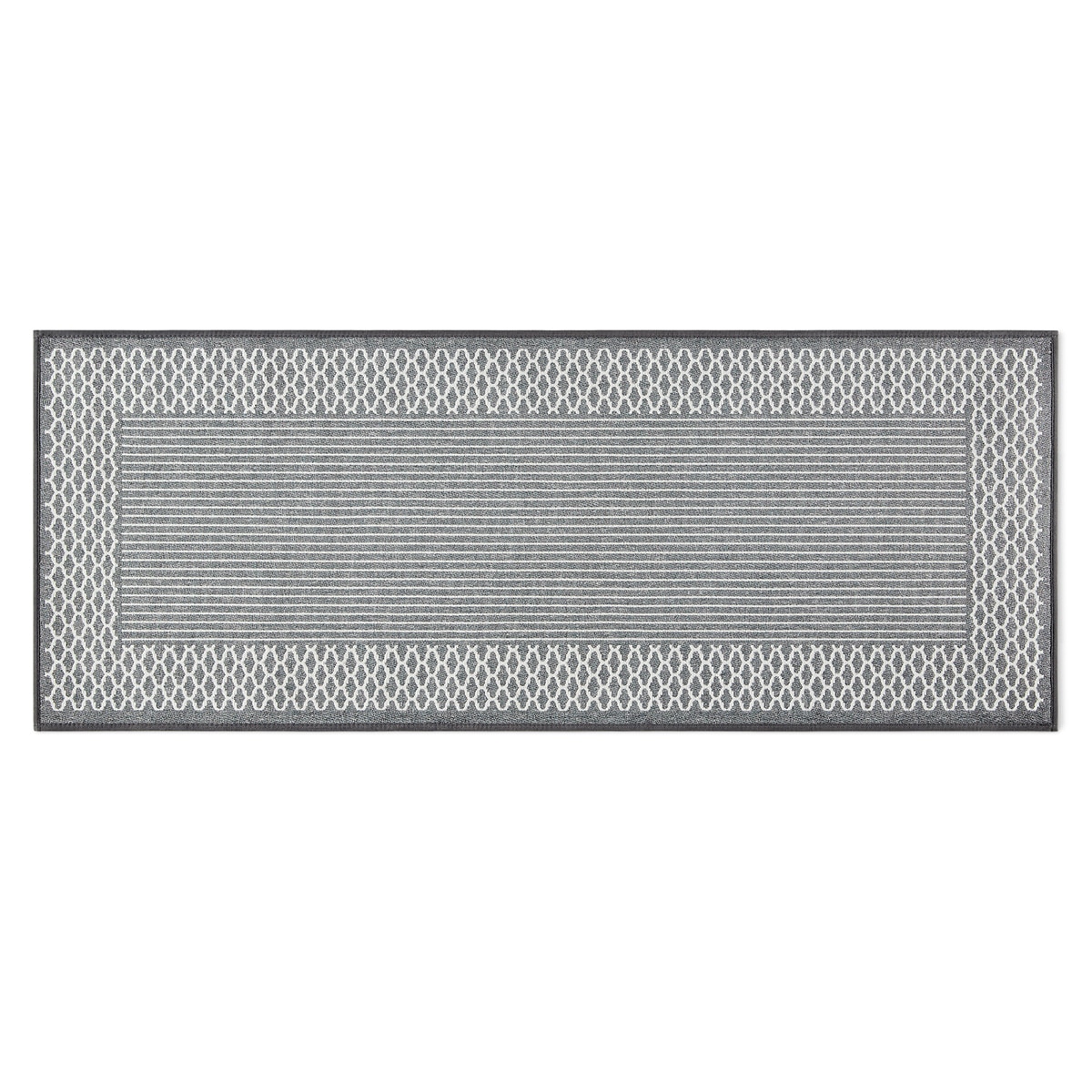 Town & Country 셔닐 트위드 러너 60 x 152cm - 그레이