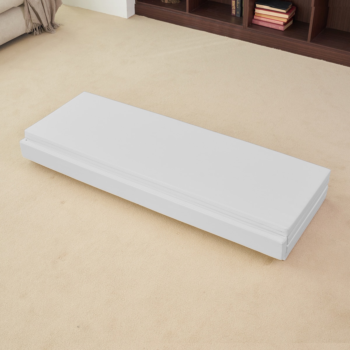 릴팡 제로 갭 폴딩 매트 200 x 250 x 4cm - 그레이