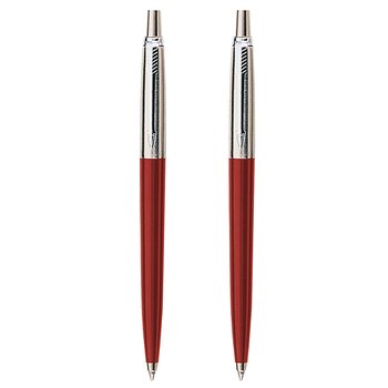 파카 조터 볼펜 적색바디 1.0mm 2개