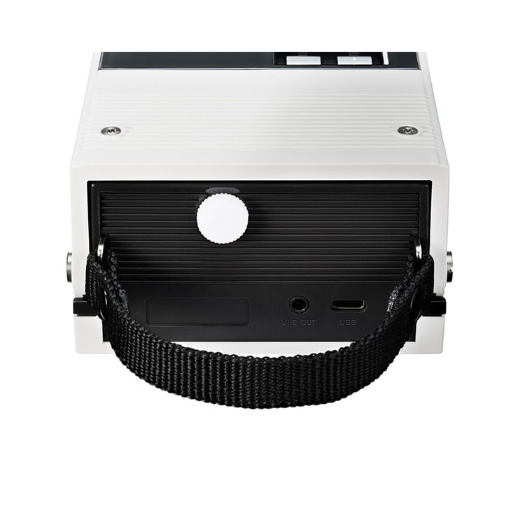 오디오테크니카 휴대용 턴테이블 AT-SB727 - 화이트