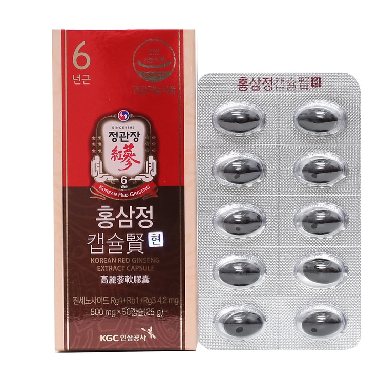 정관장 홍삼정캡슐 현 500mg x 100캡슐