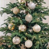 크리스마스 100mm 오너먼트 장식 18개 세트 - 메탈릭 크리스마스 100mm 오너먼트 장식 18개 세트 - 메탈릭