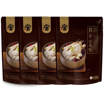 궁삼계탕 1KG X 4