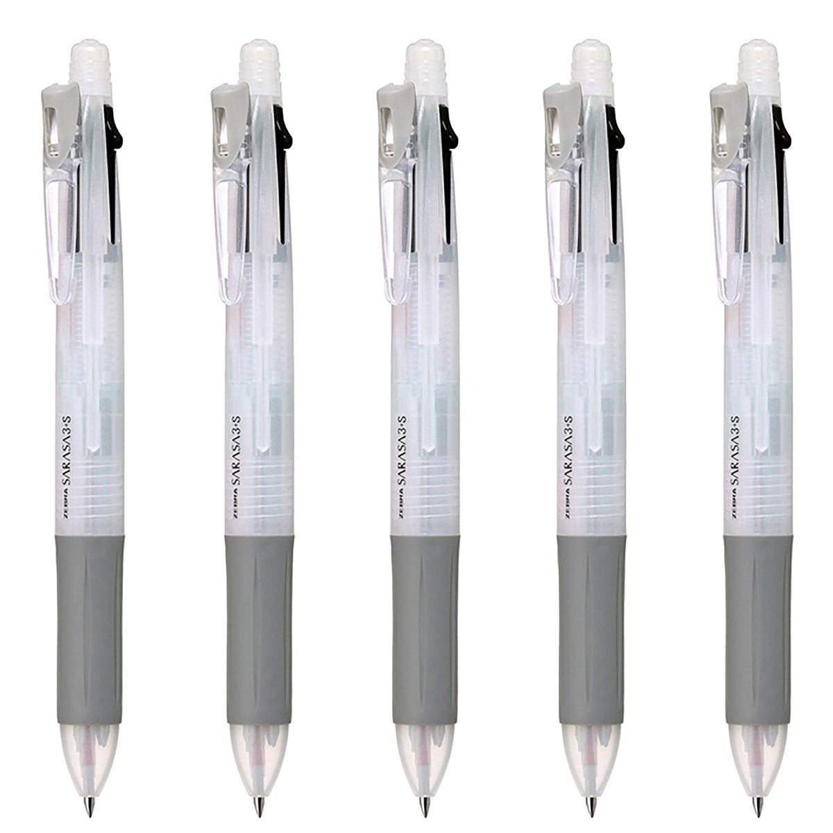 제브라 사라사 3+S 중성펜 0.5mm 5개