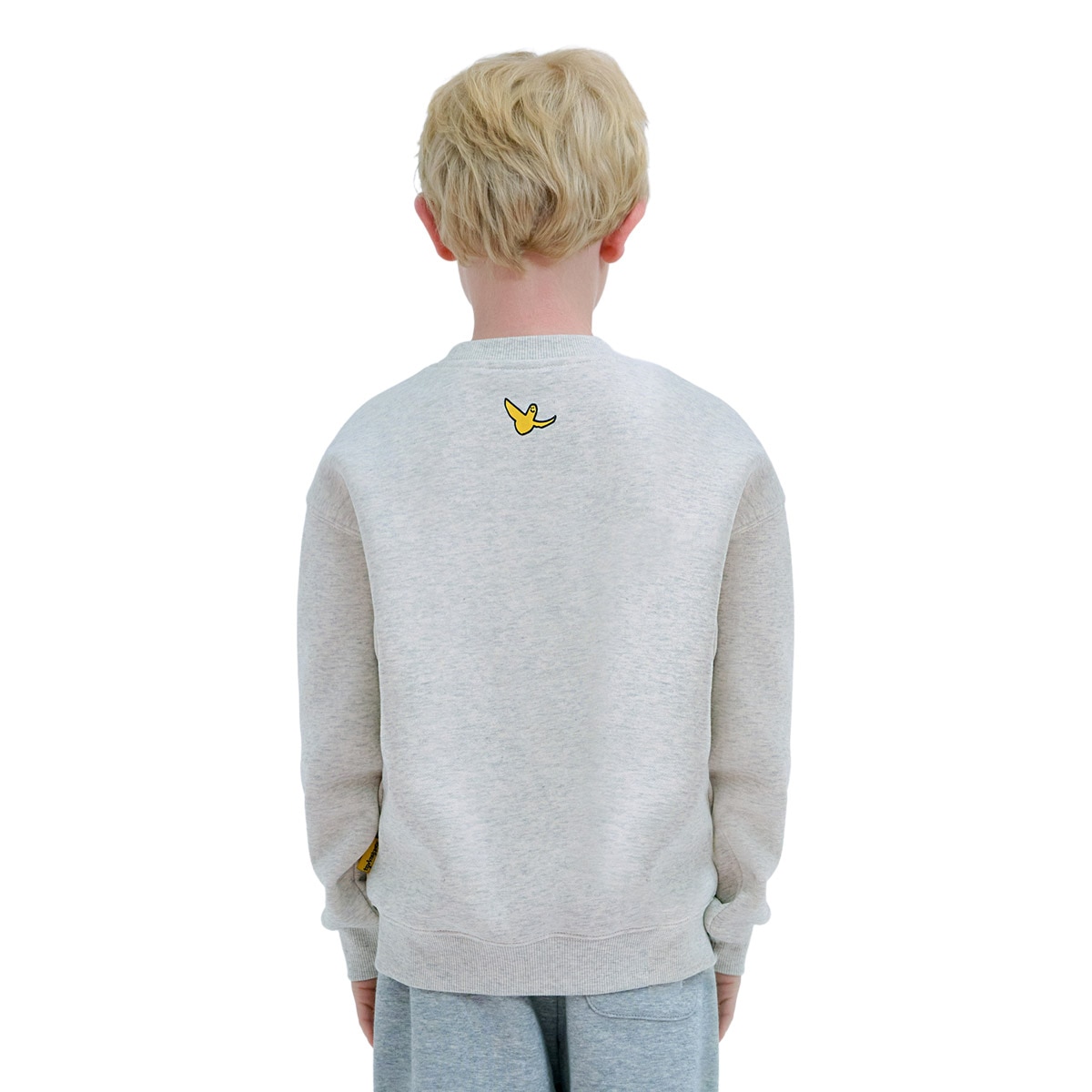 마크 곤잘레스 키즈 긴소매 플리스 크루 - 오트밀, 150 마크 곤잘레스 키즈 긴소매 플리스 크루 - 오트밀, 150