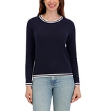 할스톤 여성 케이블 스웨터 - 네이비 할스톤 여성 케이블 스웨터 - 네이비