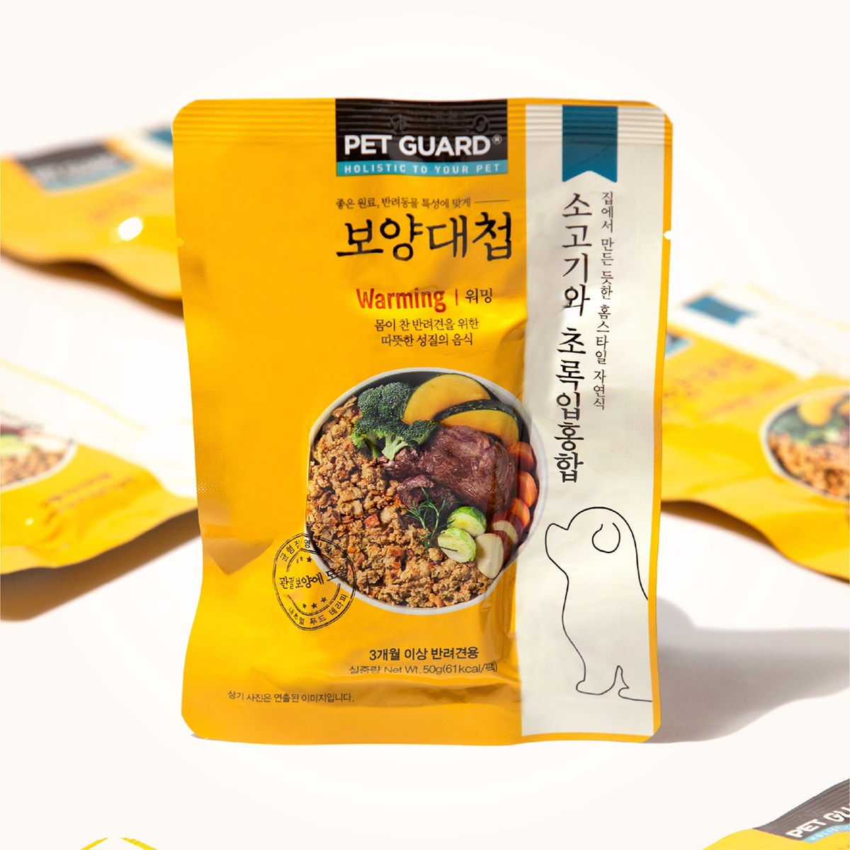 보양대첩 홈스타일 자연식 50g x 30ea - 워밍(소고기와 초록입홍합)