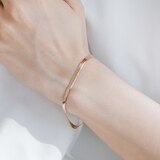 론드 카테나 14K 골드 팔찌 - 핑크골드