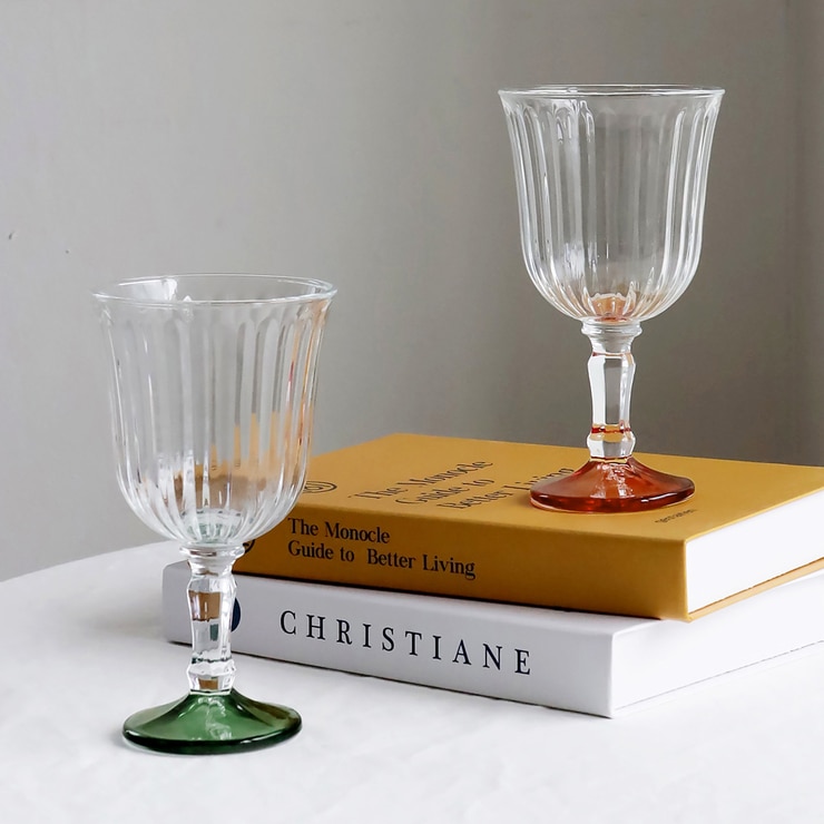 모네프 컬러 고블렛 320ml 6P