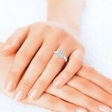 총 0.95 캐럿 다이아몬드 반지