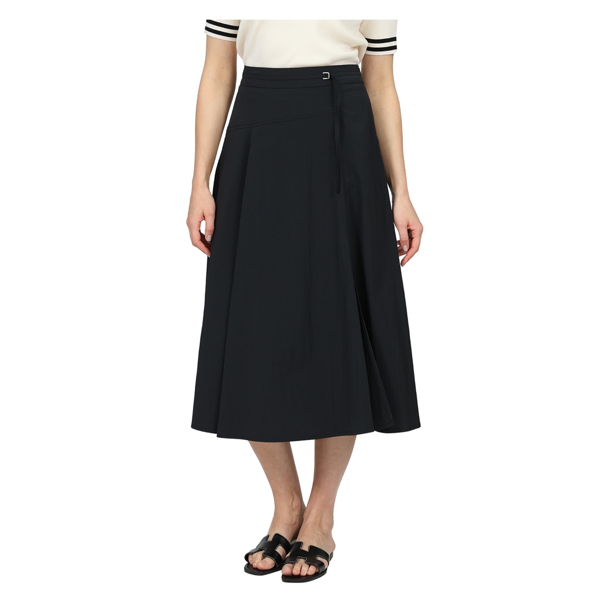 레니본 여성 플레어 스커트