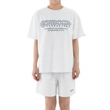 아웃도어프로덕츠 여성 라운지 상하의 세트 - 멜란지 그레이