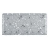 Town & Country 컴포트 겔 주방 매트 50x106cm - 그레이 (리프)