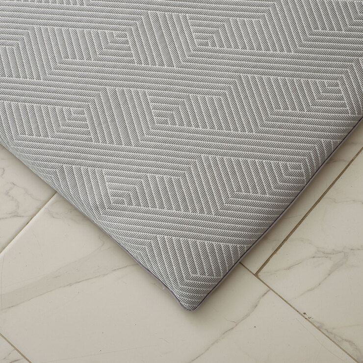 에이프릴앳홈 냉감3중직 바닥 요 - 퀸, 그레이