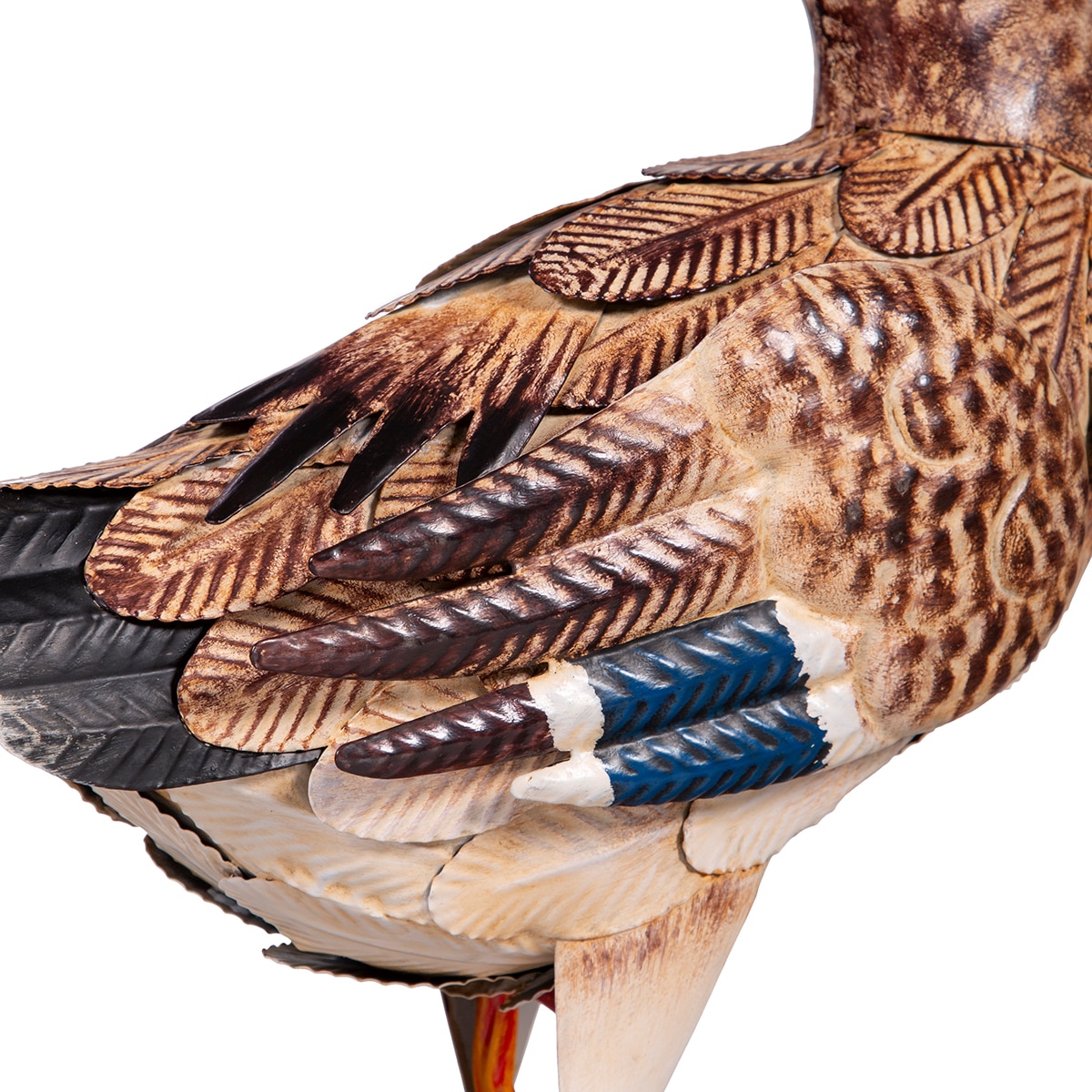 메탈 오리 장식 2PK