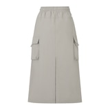 네파 여성 카고 포켓 스커트 - 그레이시 베이지, L