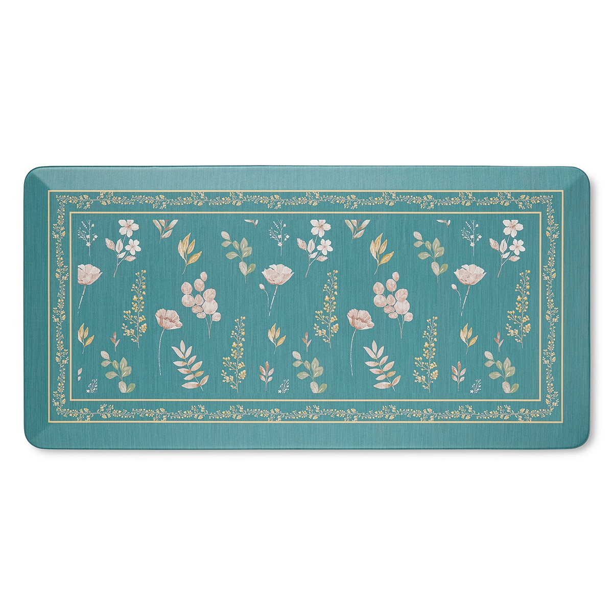 Town & Country 컴포트 에어 주방 매트 50x99cm - 틸 (보타니컬)