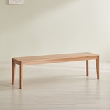 본톤 애쉬 원목 벤치 의자 CS-801B
