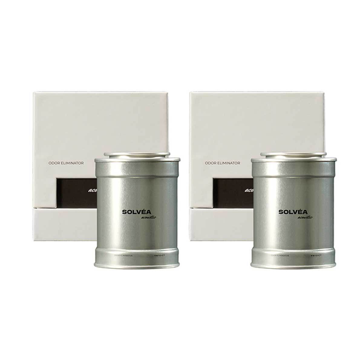 벤딕트 솔베아 고체 탈취제 2개 - 어쿠스틱 2P