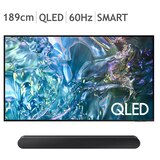 삼성 QLED TV KQ75QD60 189cm (75) + S50B - 벽걸이형