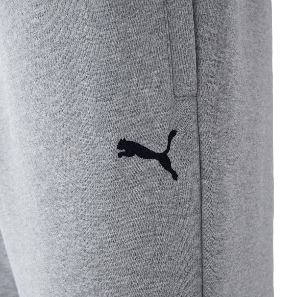 푸마 남성 프렌치 테리 스웨트 팬츠 - 라이트헤더그레이 L