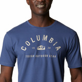 컬럼비아 남성 반소매 티셔츠 - 다크 마운틴