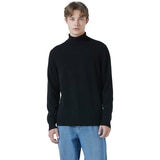 바인 남성 캐시미어 100% 터틀넥 - 블랙, XL 바인 남성 캐시미어 100% 터틀넥 - 블랙, XL