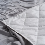 플로티나 방수 누빔 매트리스 커버 - 퀸 플로티나 방수 누빔 매트리스 커버 - 퀸
