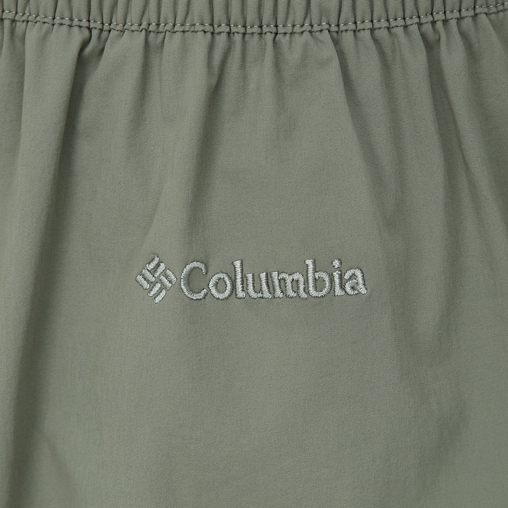 컬럼비아 여성 크롭 와이드 팬츠 - 라이트 카키, S