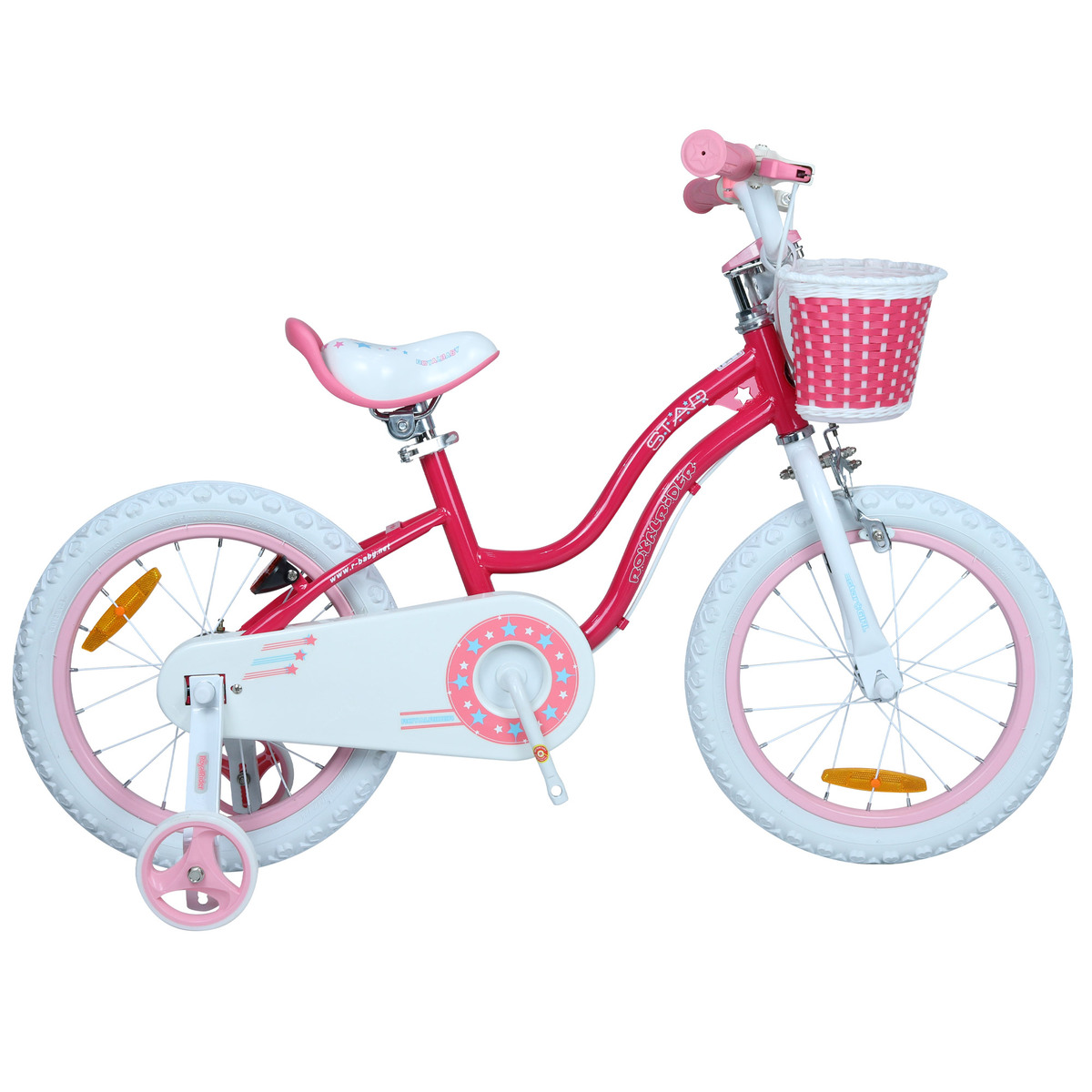 로얄베이비 스타 걸즈 자전거 46cm(18) - 핑크