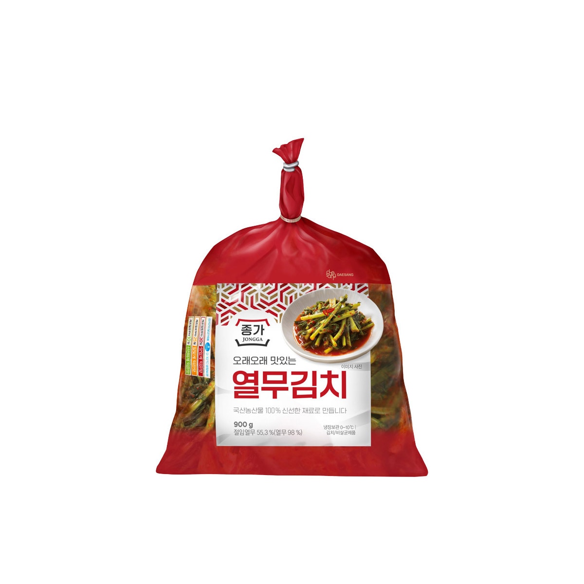 종가 포기김치1kg x 2열무김치900g x 1혼합팩