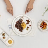 메종오브제 윤 도자기 당당 디너웨어 세트 12P