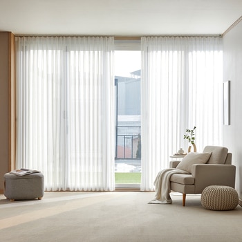속커튼 내추럴 스트라이프 360x(230/240) cm