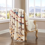 Pendleton 셔파 담요 127x177cm - 화이트쇼어(앤틱화이트)