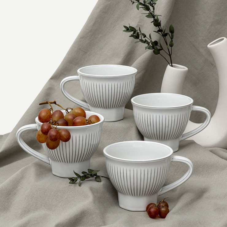 메종오브제 에샤드 아티어 세라믹 머그 300ml 4P