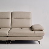 다우닝 모아나 스윙 전체 천연가죽 소파 3인