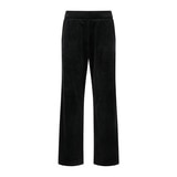 게스 여성 벨루어 코듀로이 바지 - 블랙