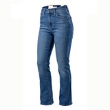 리바이스 여성 725 하이라이즈 부즈컷 청바지 - 다크 인디고