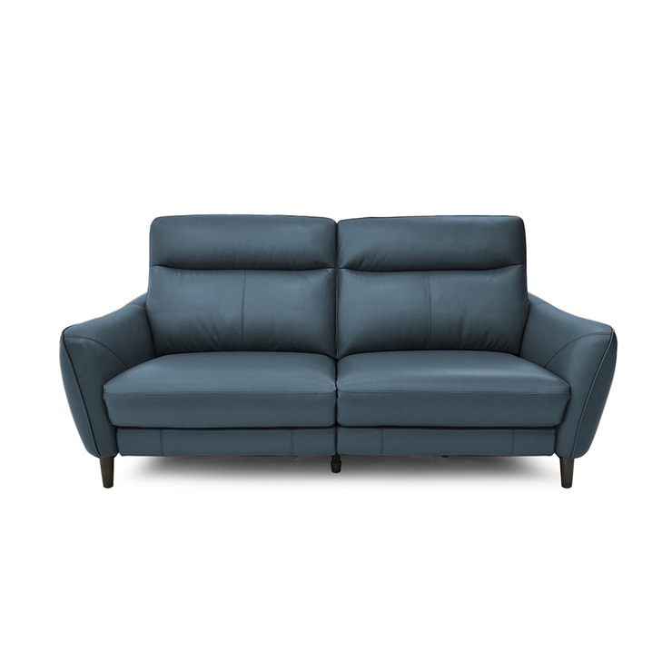 HTL 루나 풀레더 리클라이너 소파 3인