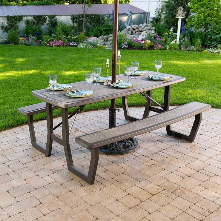 Lifetime 6-Foot Folding Picnic Table