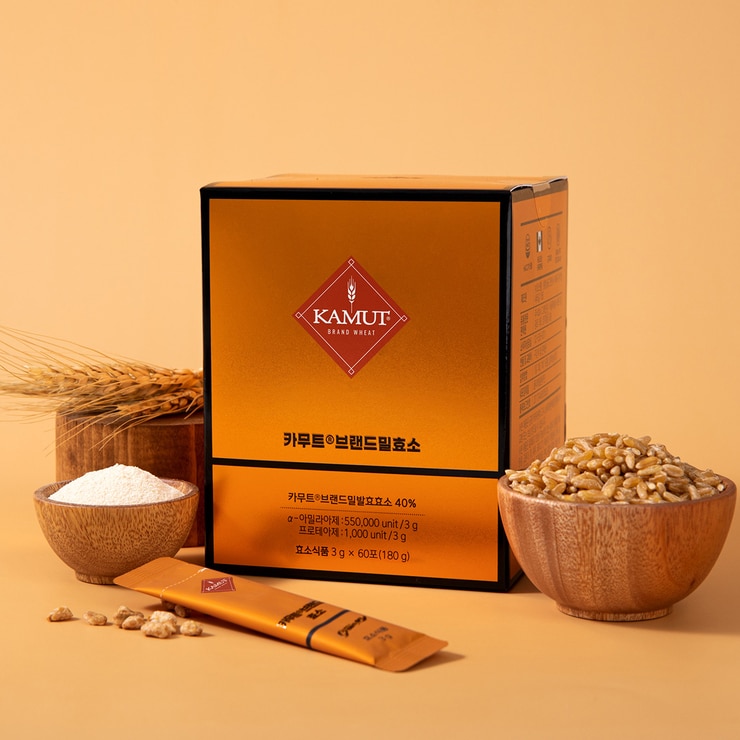 그레인온 카무트 브랜드밀 효소 3g x 60ct