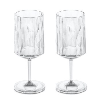 코지올 슈퍼 글라스 고블렛 잔 300ml 2P