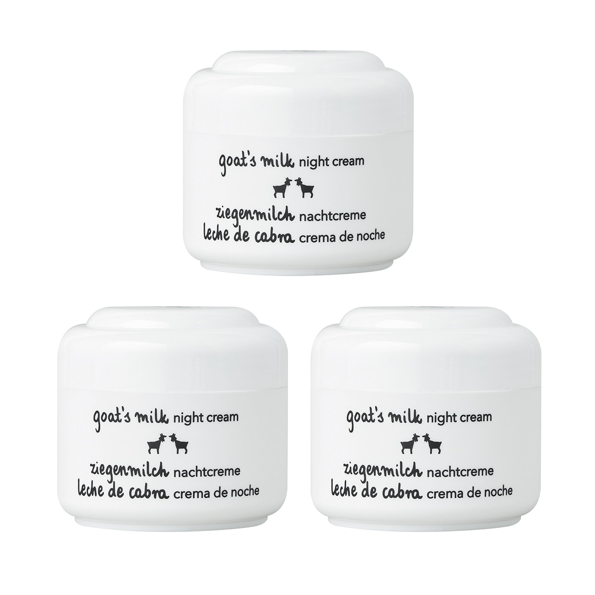 지아자 산양유 나이트 크림 50ml x 3