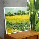 지클레 그림 액자 60x50cm - 고흐, 아이리스가 있는 아를의 풍경