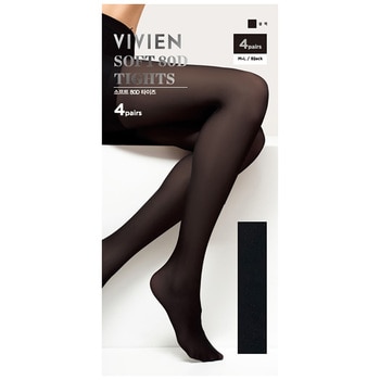 비비안 여성 80D 타이즈 세트 4매