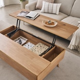 핀란디아 마로네 리프트업 소파 테이블 (1200)