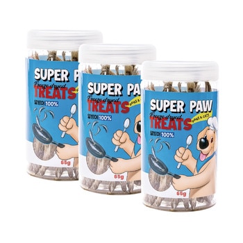 슈퍼포우 동결건조 트릿 열빙어 65g x 3